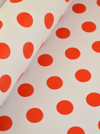 Wrapping-Paper-Gloss-Red large dots